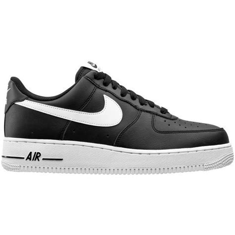 nike air force zwart met wit|zwarte air force 1.